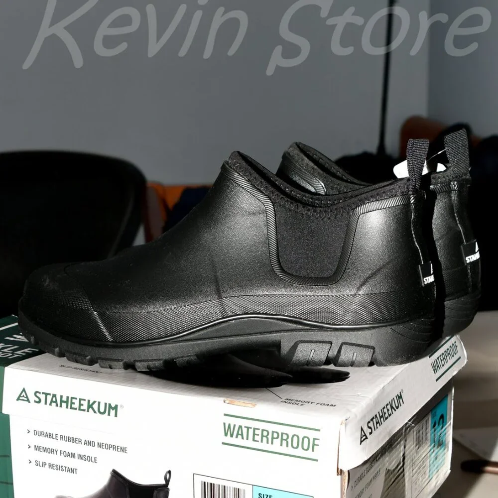 Men's‎ Ankle Rain Boots,Staheekum